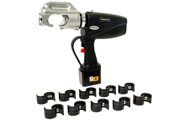 پرس کابلشو شارژی (باطری خور) هیدرولیکی 700 بار فشارقوی با توان 18 تن مدل BC-Range ساخت هایفورس انگلستان