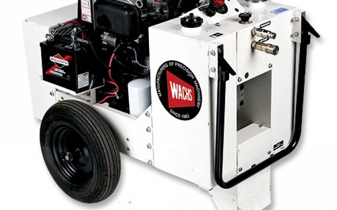 پاوریونیت هیدرولیکی گازوئیلی جهت تجهیزات پخ زنی و برش لوله مدل HCM-2G 11HP ساخت وش آمریکا