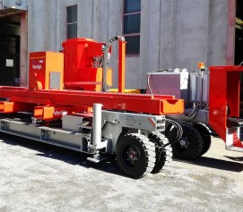 جازنی و بیرون کشیدن باندل های فوق سنگین با قابلیت تنظیم بهمراه اتاقک کنترل مدل Self Propelled LIGHT Type Bundle Extractor ساخت ایدروجت ایتالیا