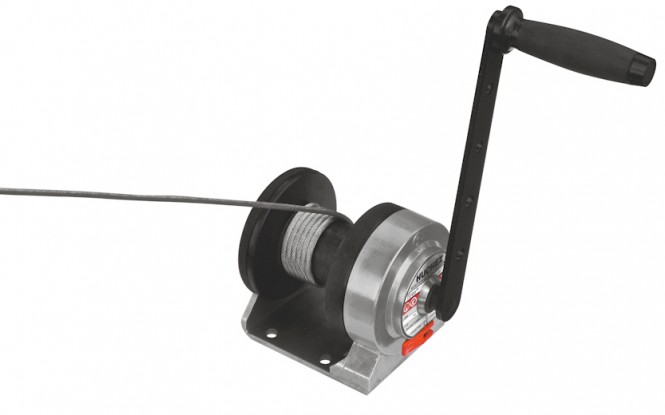 وینچ دستی کشنده افقی با ظرفیت 400 کیلوگرم مدل TIREX-300 stainless steel ساخت هوچز فرانسه